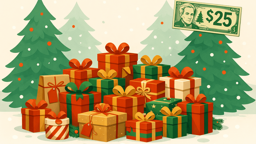 50 Best Secret Santa Gift Ideas Under $25